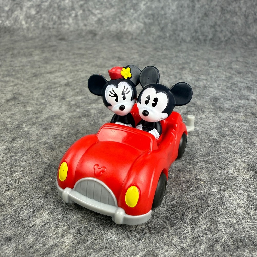 2020 Disney's 50th Mickey Minnie Runaway Railway Happy Meal Toy - Mickey-Min Car